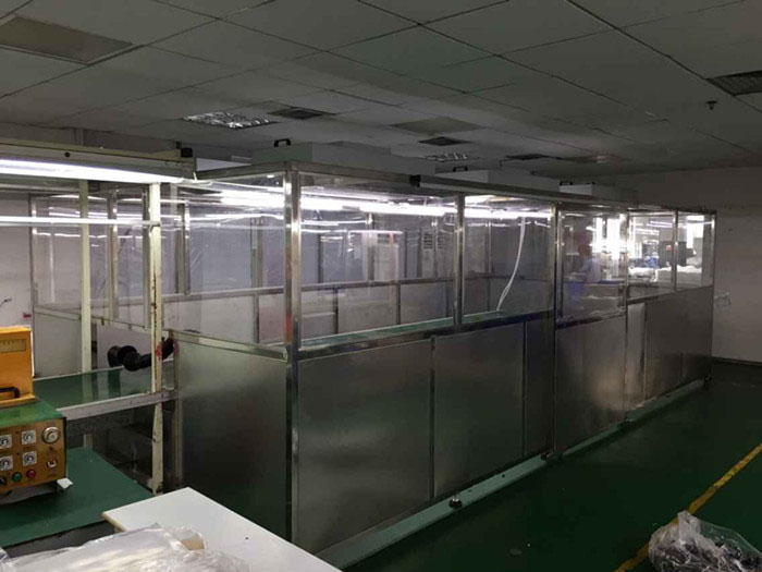 可拓展?jié)崈襞镉址Q為連體凈化棚或者可連接無塵棚，層流工作棚